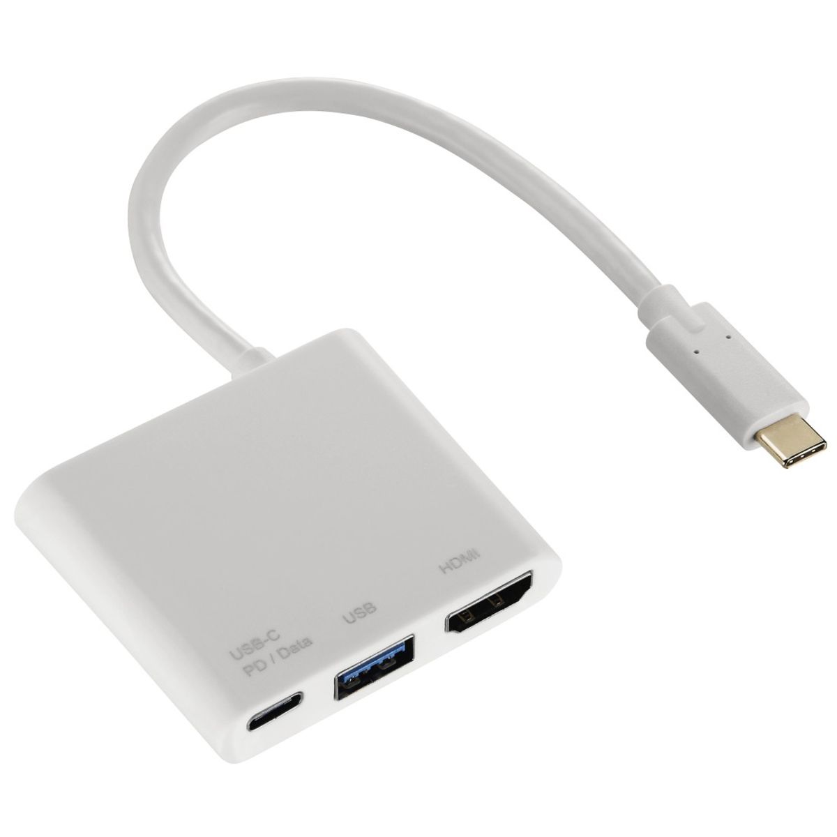 HAMA Adaptateur USB-C 3.1 Multiport HDMI pas cher 