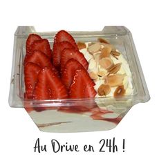 Coupe duo fraise 320g 320g