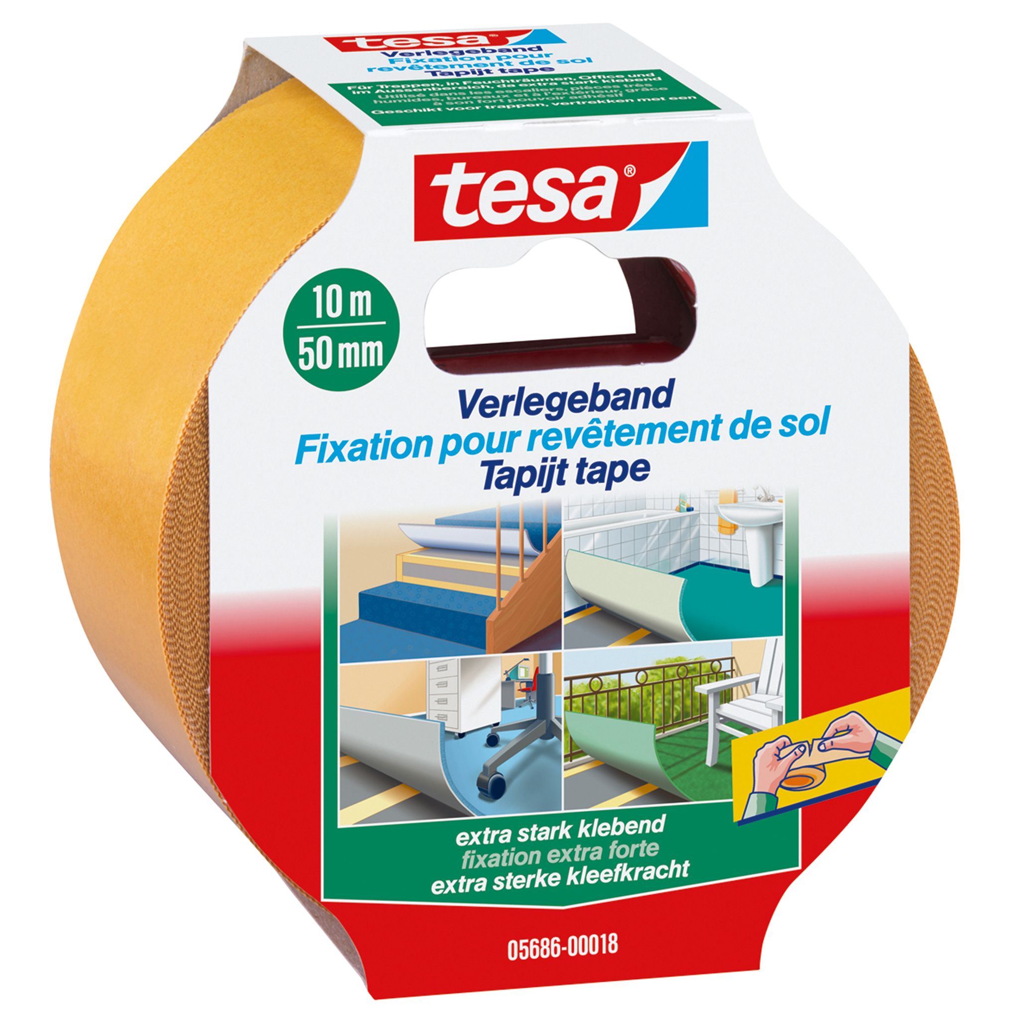 Tesa Ruban adhésif de fixation pour tapis Nopi Acheter chez JUMBO