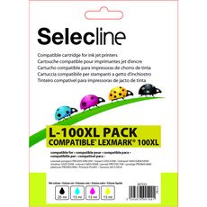 SELECLINE Cartouche 4 Couleurs L-100 XL PACK
