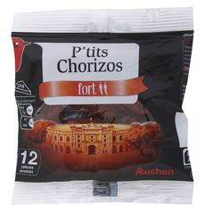 AUCHAN Auchan P'tits chorizos 75g 75g