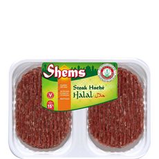 SHEMS Stack haché halal 15% MG 2x100g