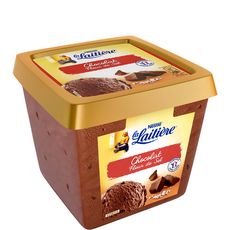 LA LAITIERE La Laitière Crème glacée au chocolat et fleur de sel 430g 430g