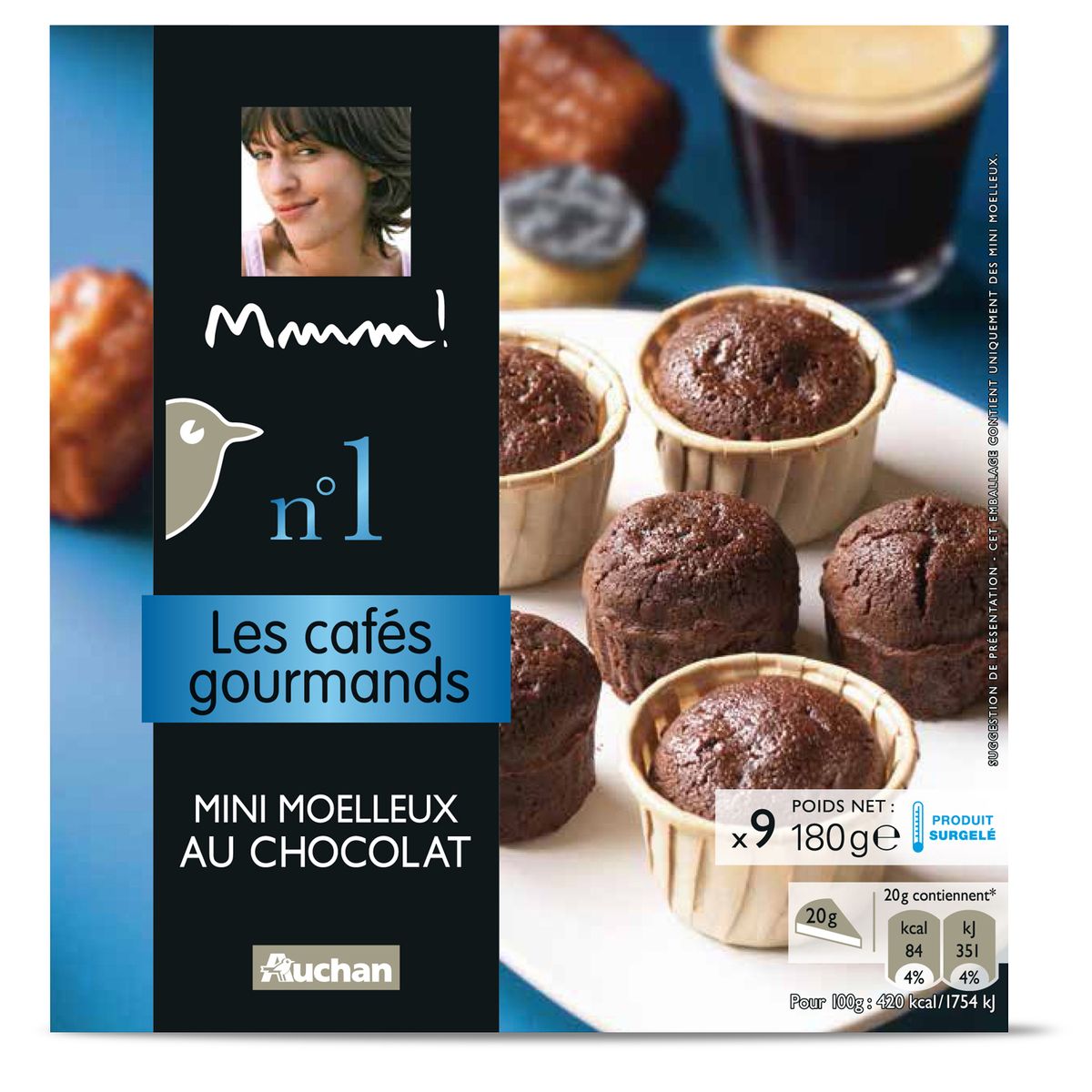 Recette - Mini-fondants au chocolat en vidéo 