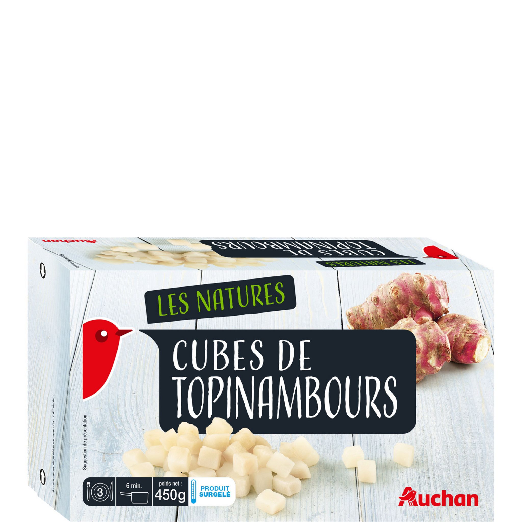 Auchan Cubes De Topinambours 2 Portions 450g Pas Cher A Prix Auchan