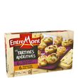 ENTREMONT Tartines apéritives cantal AOP lardons oignons et emmental noix raisins 12 pièces 135g