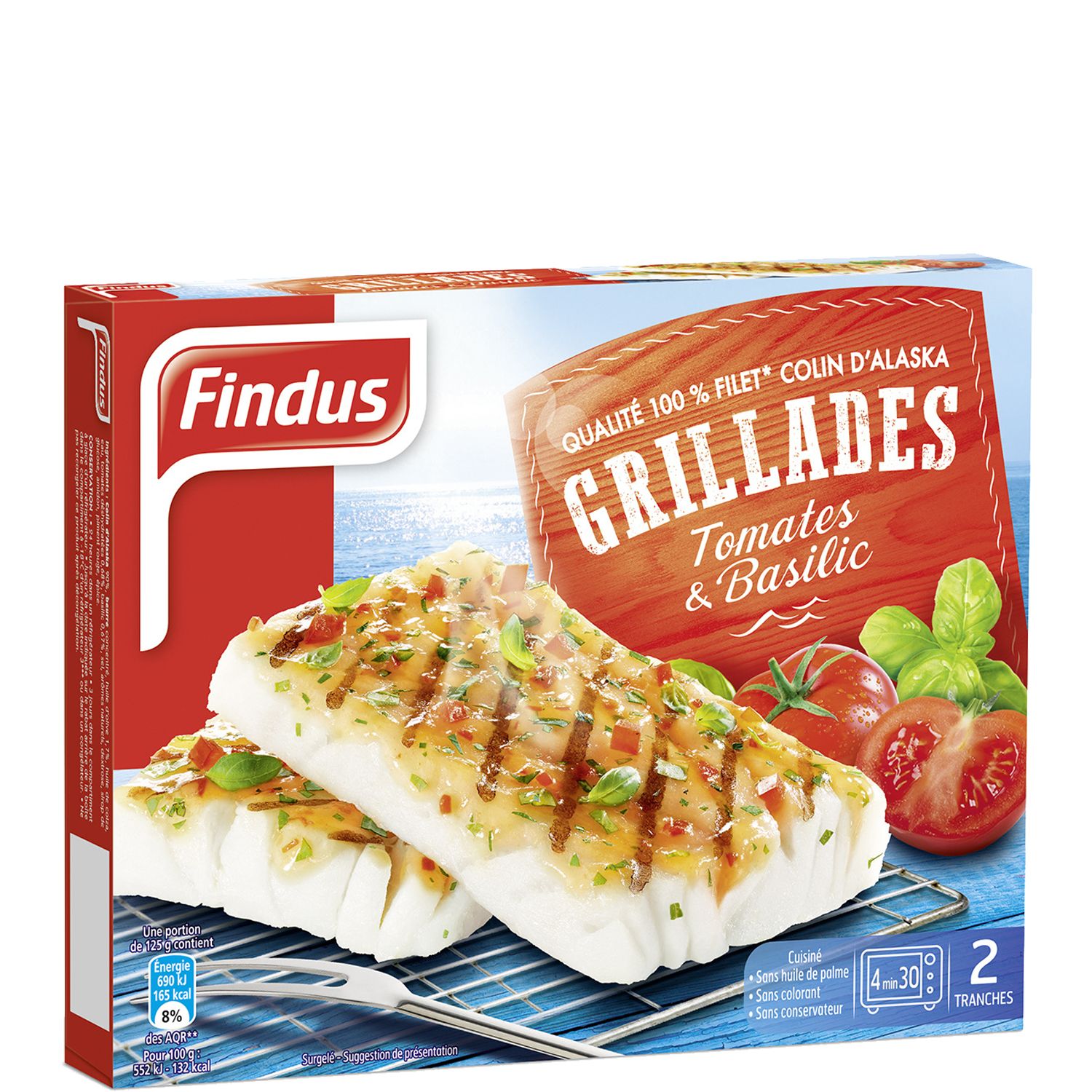 Acheter Findus 2 Appizzi jambon, fromage, tomate 2x125g, Boite de 250g
