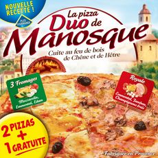 MANOSQUE Manosque Pizza cuite au feu de bois x2 +1 offerte 1,2kg 2 +1 offerte 1,2kg