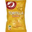 AUCHAN Chips tortillas saveur fromage 150g