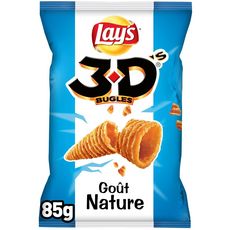 LAY'S 3D's bugles biscuit salé nature 85g
