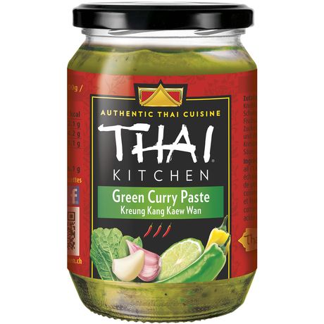 Thai kitchen pate curry vert 225g