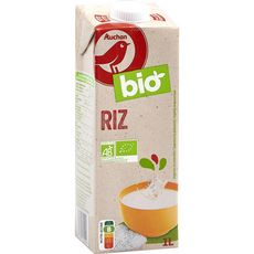 Auchan Bio Boisson Au Riz Aromatisee 1l Pas Cher A Prix Auchan