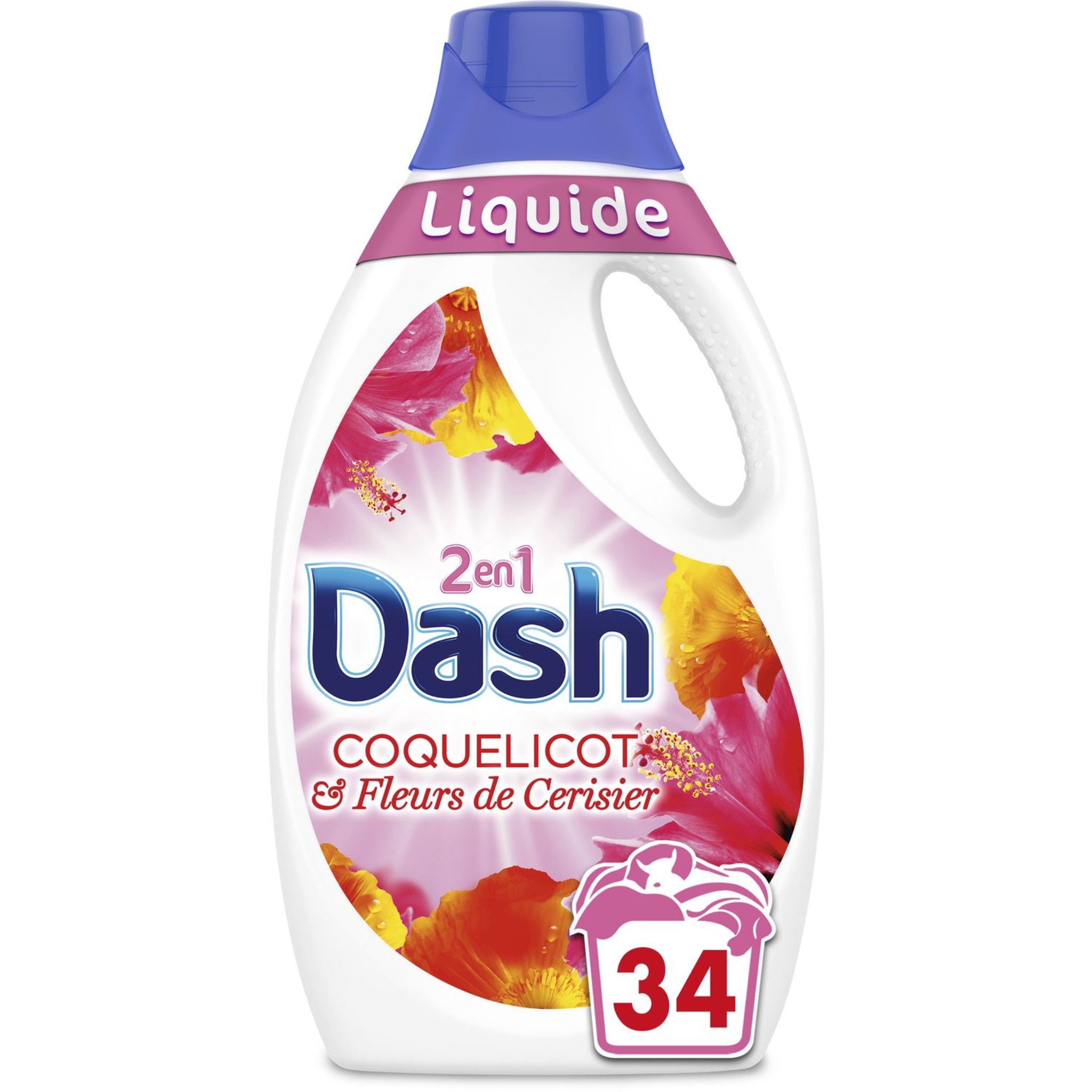 Dash 2 en 1 Touche de Fraîcheur Coquelicot & Fleurs de Cerisier