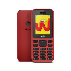 WIKO WIKO - Téléphone mobile - Lubi5 - Rouge - Double SIM