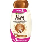 Après-shampooing lait de coco/macadamia ULTRA DOUX flacon 3x200ml