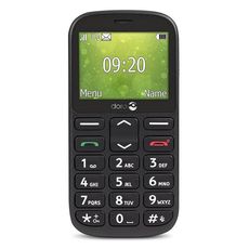 DORO Téléphone portable - Grosses touches - Noir - 1360