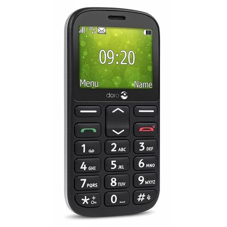 Telephone Portable Grosses Touches Noir 1360 Doro Pas Cher A Prix Auchan