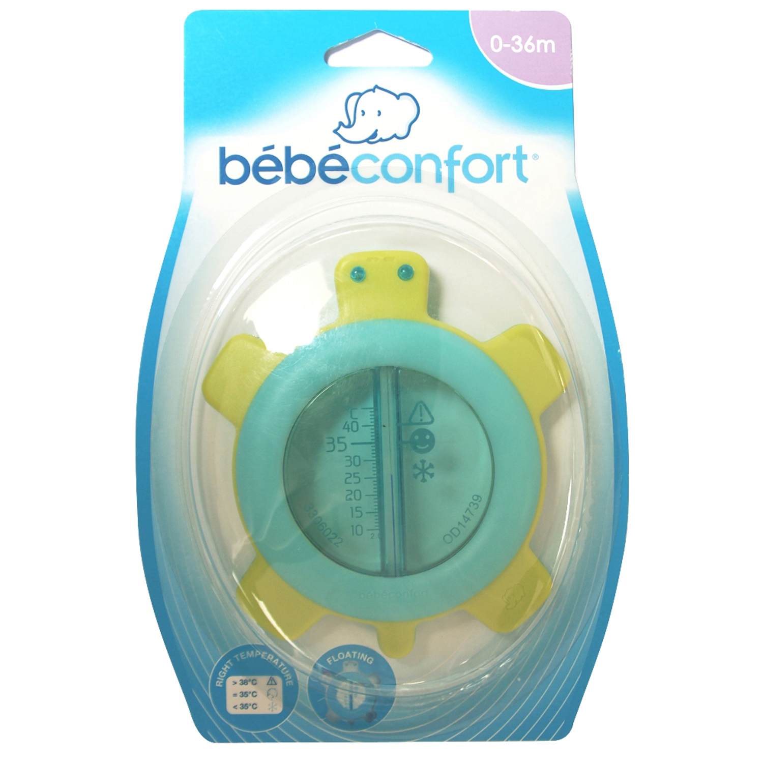 thermomètre de bain tortue de bebe confort