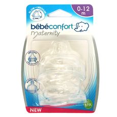 Bebe Confort Lot De 2 Tetines A Base Large Maternity T1 Pas Cher A Prix Auchan