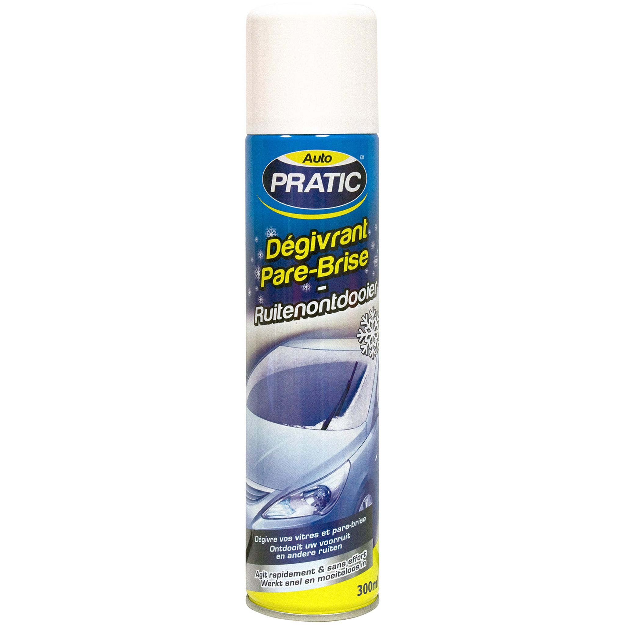 AUTO PRATIC Auto pratic Bombe dégivrante pare-brise 300ml 300ml pas cher 