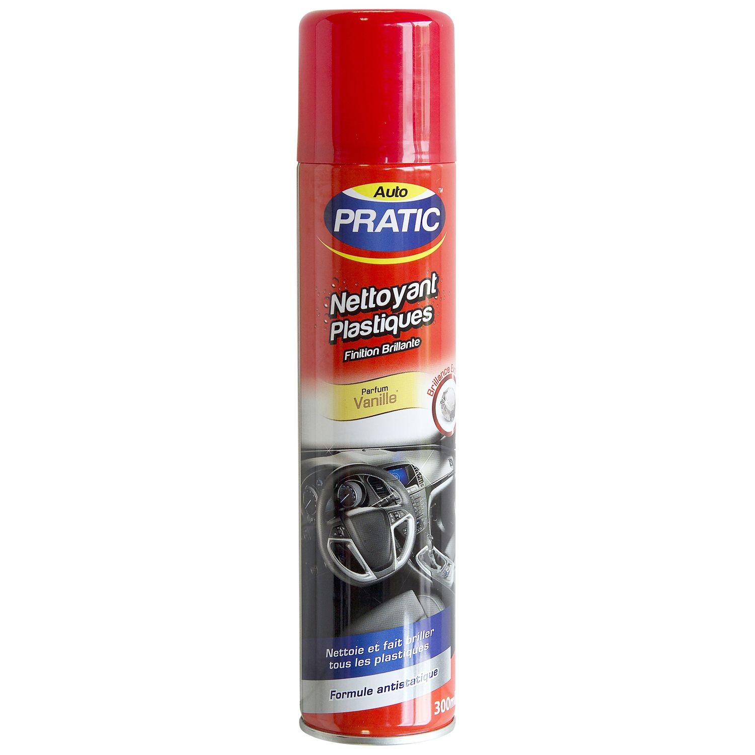 Nettoyant auto plastiques finition mate parfum voiture neuve 500mL AUTO  PRATIC