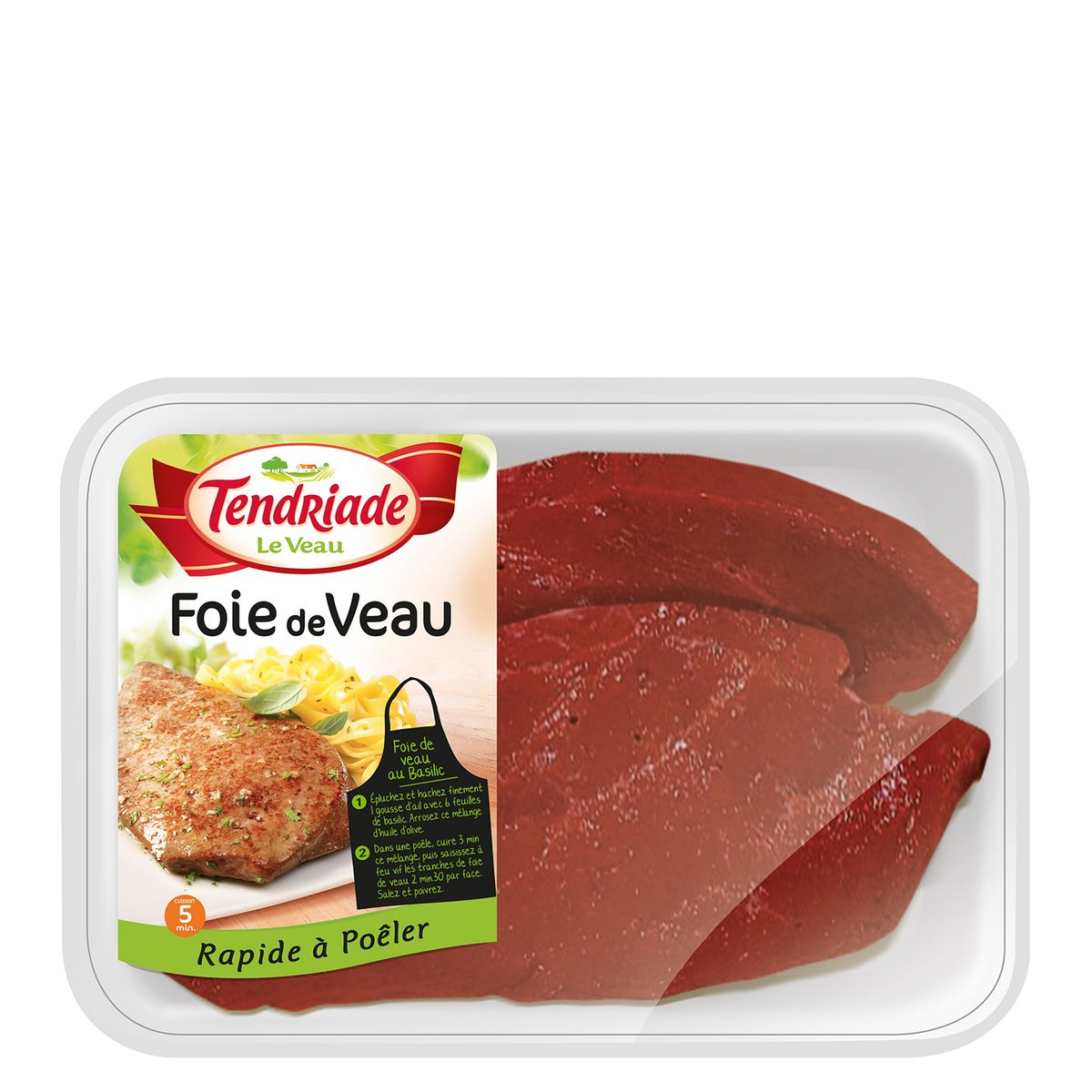 Tendriade Tendriade Foie De Veau En Tranche X2 260g Pas Cher A Prix Auchan