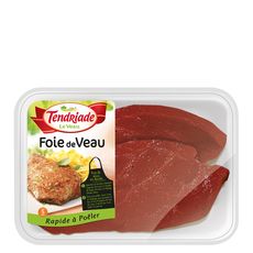 Tendriade Tendriade Foie De Veau En Tranche X2 260g Pas Cher A Prix Auchan