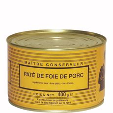 LOU GASCOUN Lou Gascoun pâté de foie de porc 400g