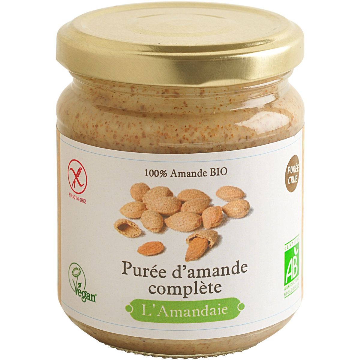 Purée Crue Amande Complète - L'Amandaie