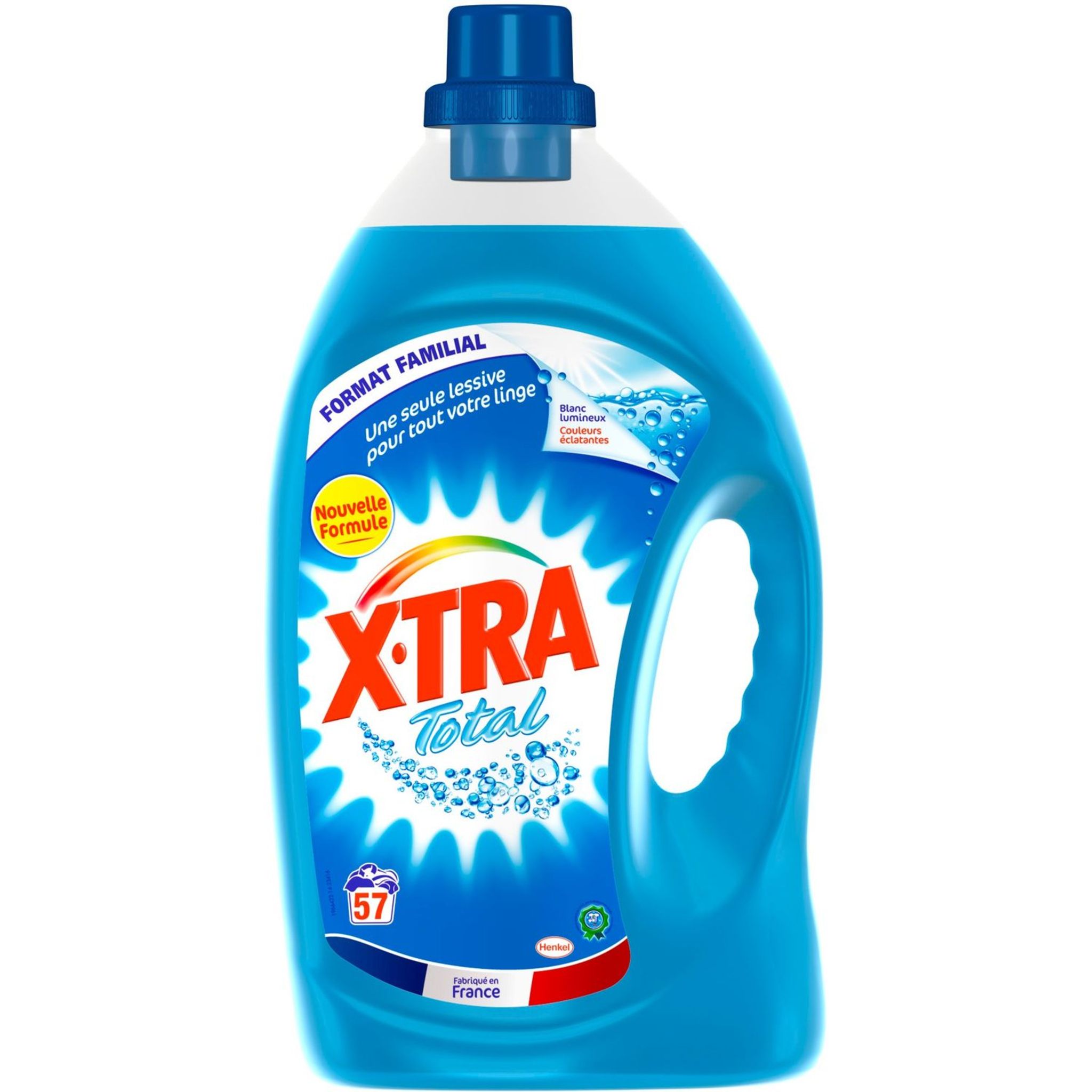 X-TRA Total 3+1 lessive liquide diluée 188 lavages 4x2.115l pas