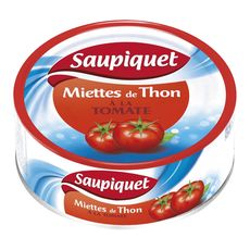 SAUPIQUET Saupiquet Miettes de thon à la tomate 160g 160g