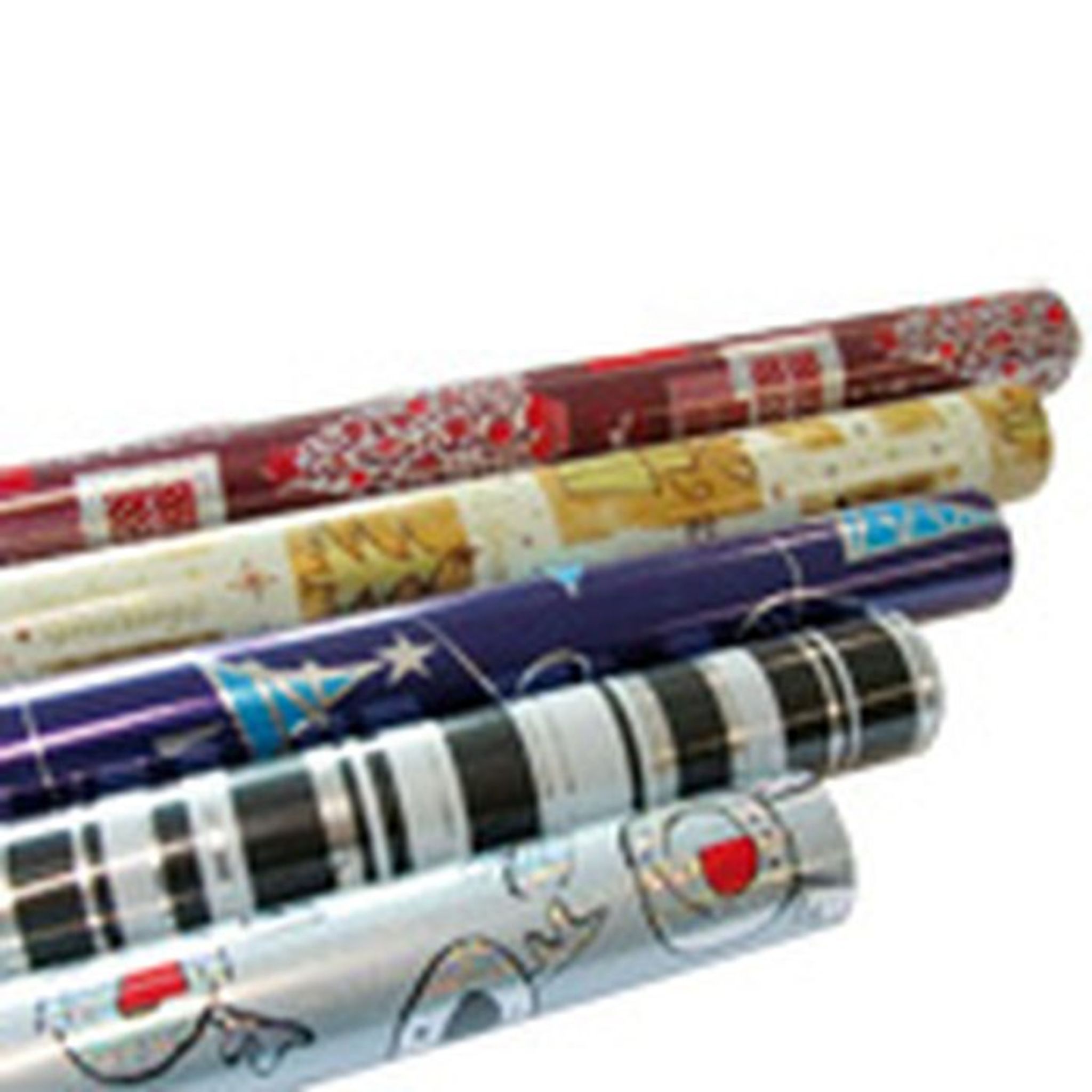 Assortiment 10 rouleaux papier cadeau