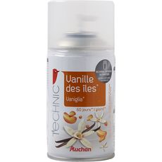 AUCHAN Auchan Recharge pour diffuseur automatique vanille des îles 250ml 250ml