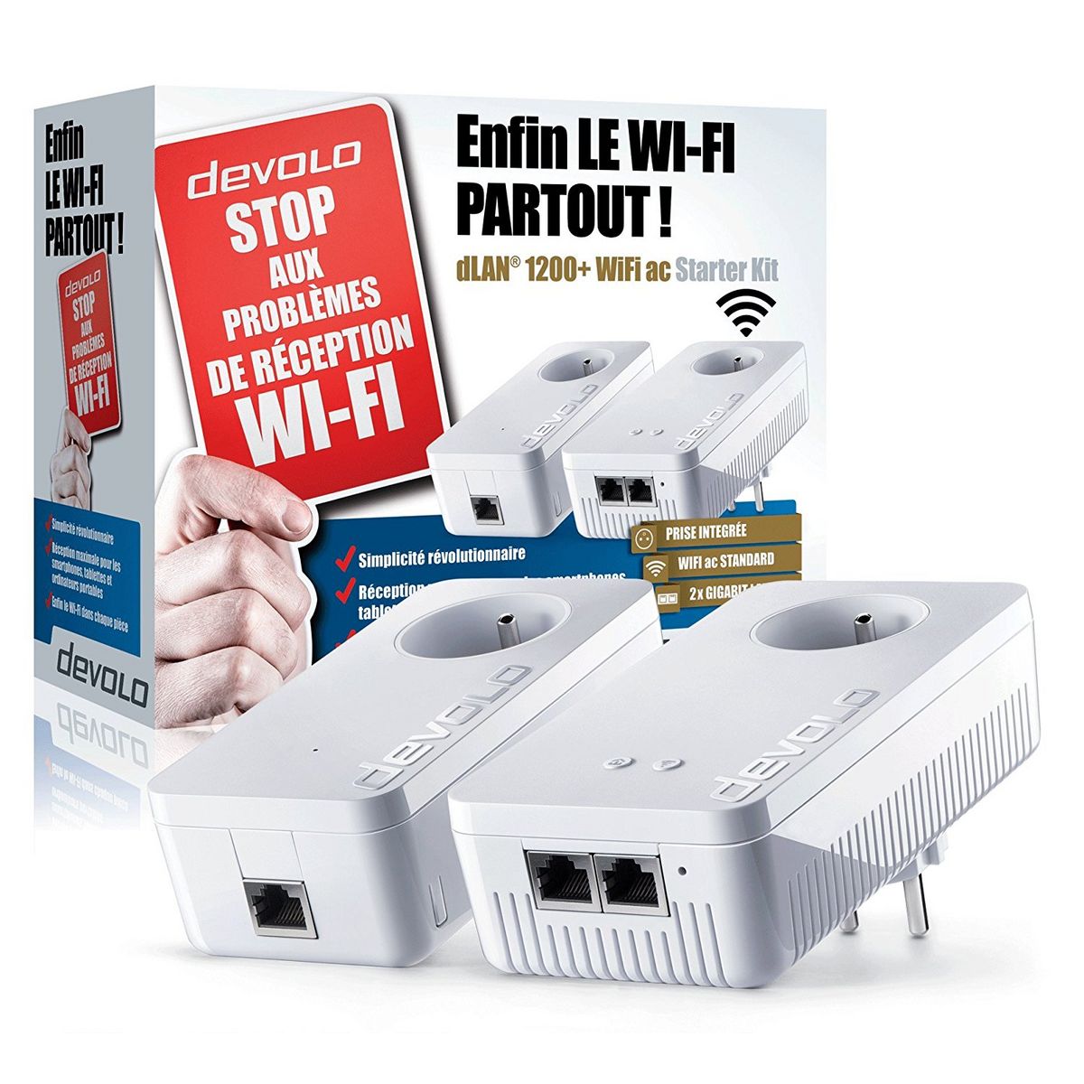 Devolo Multiroom Wi-Fi Kit 1200+ ac - CPL - LDLC