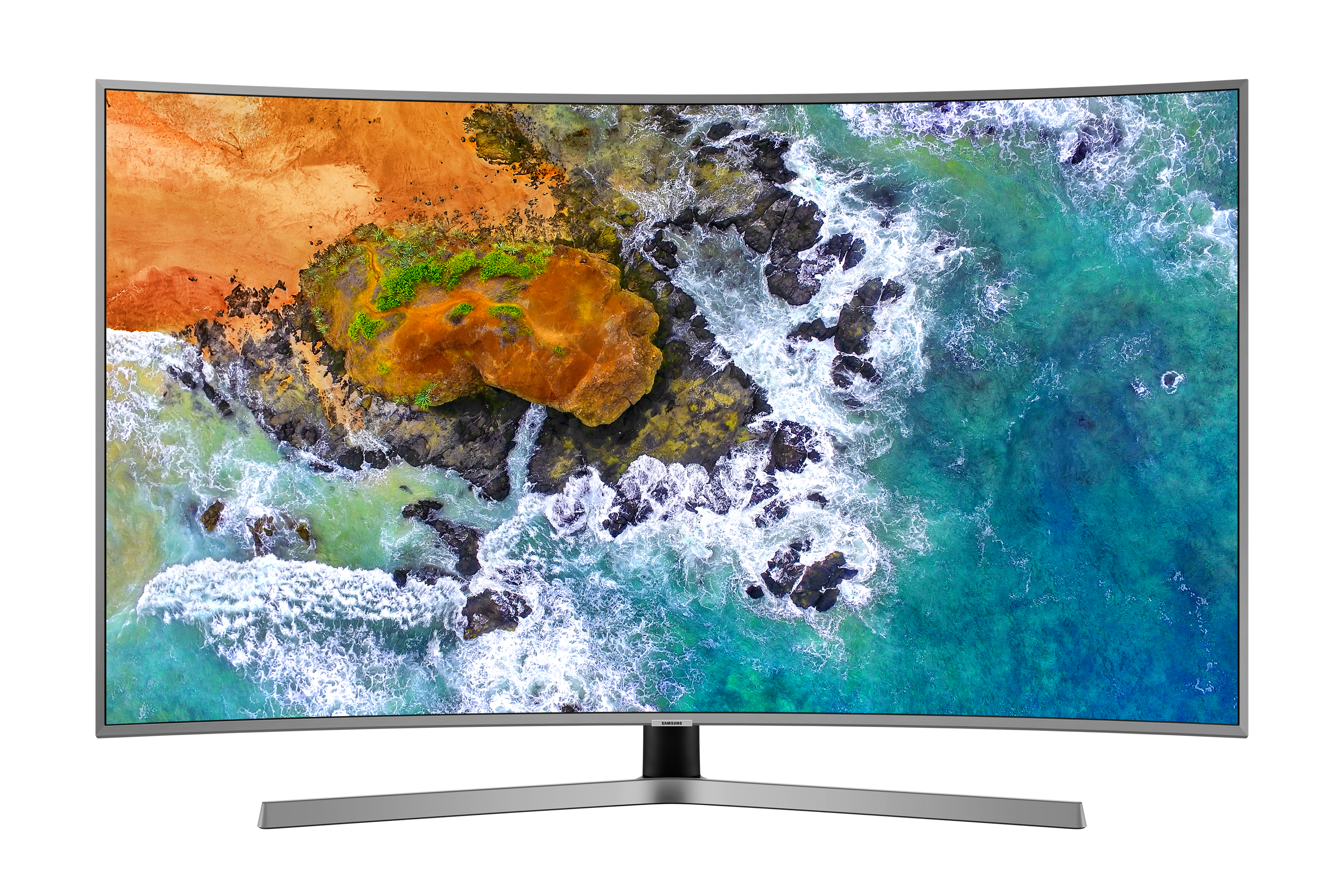SAMSUNG 65NU7655 TV LED 4K UHD 165 cm HDR Smart TV Incurvé Argent pas cher  