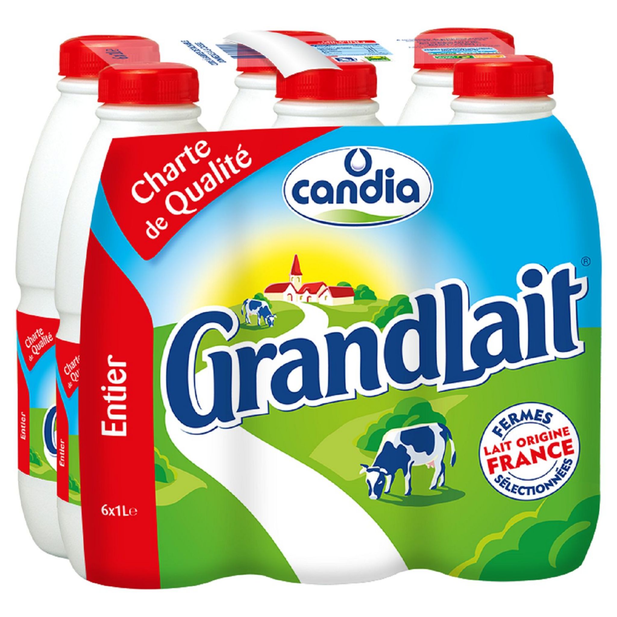 GrandLait Bio entier — Candia