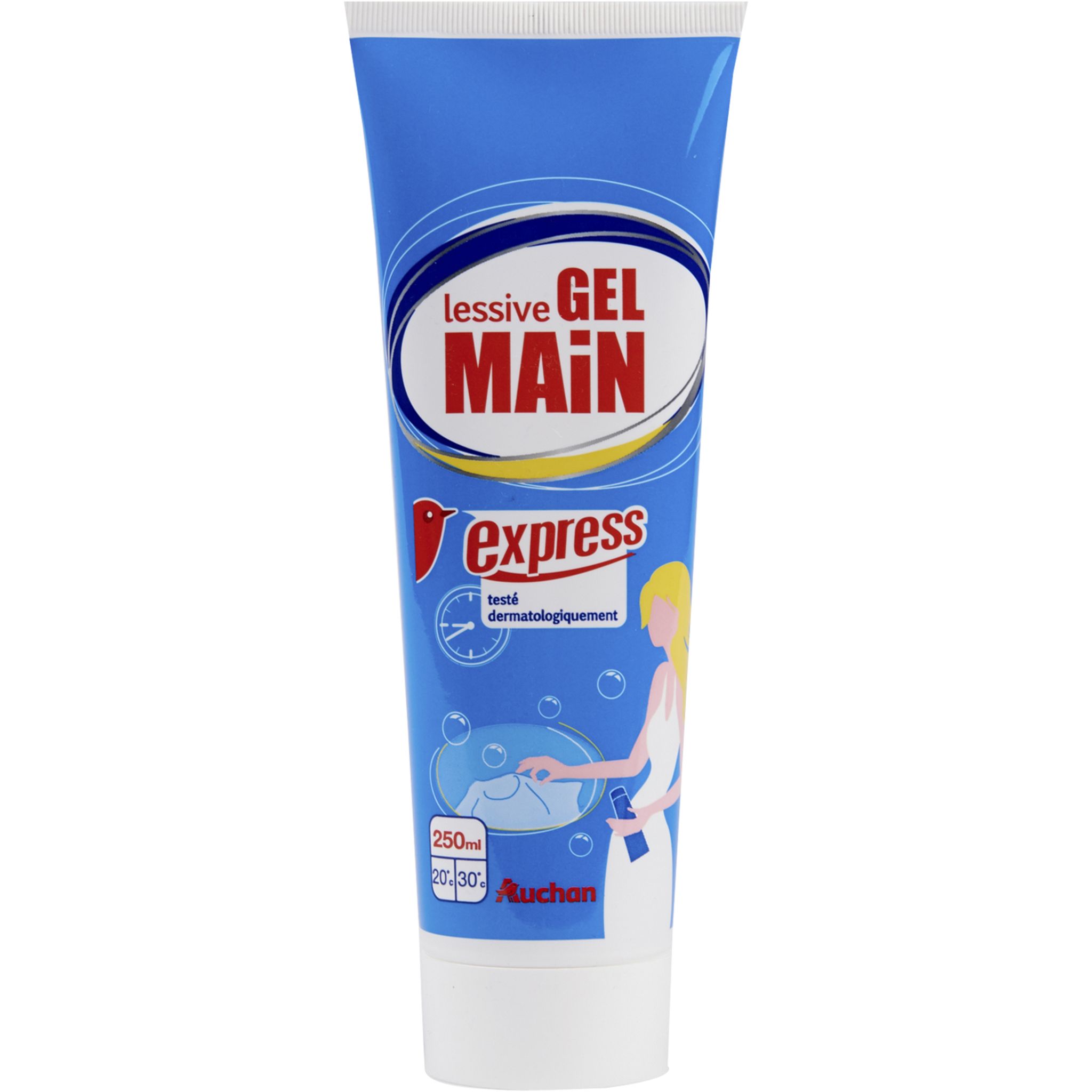 AUCHAN Auchan lessive gel main tube 250ml pas cher 