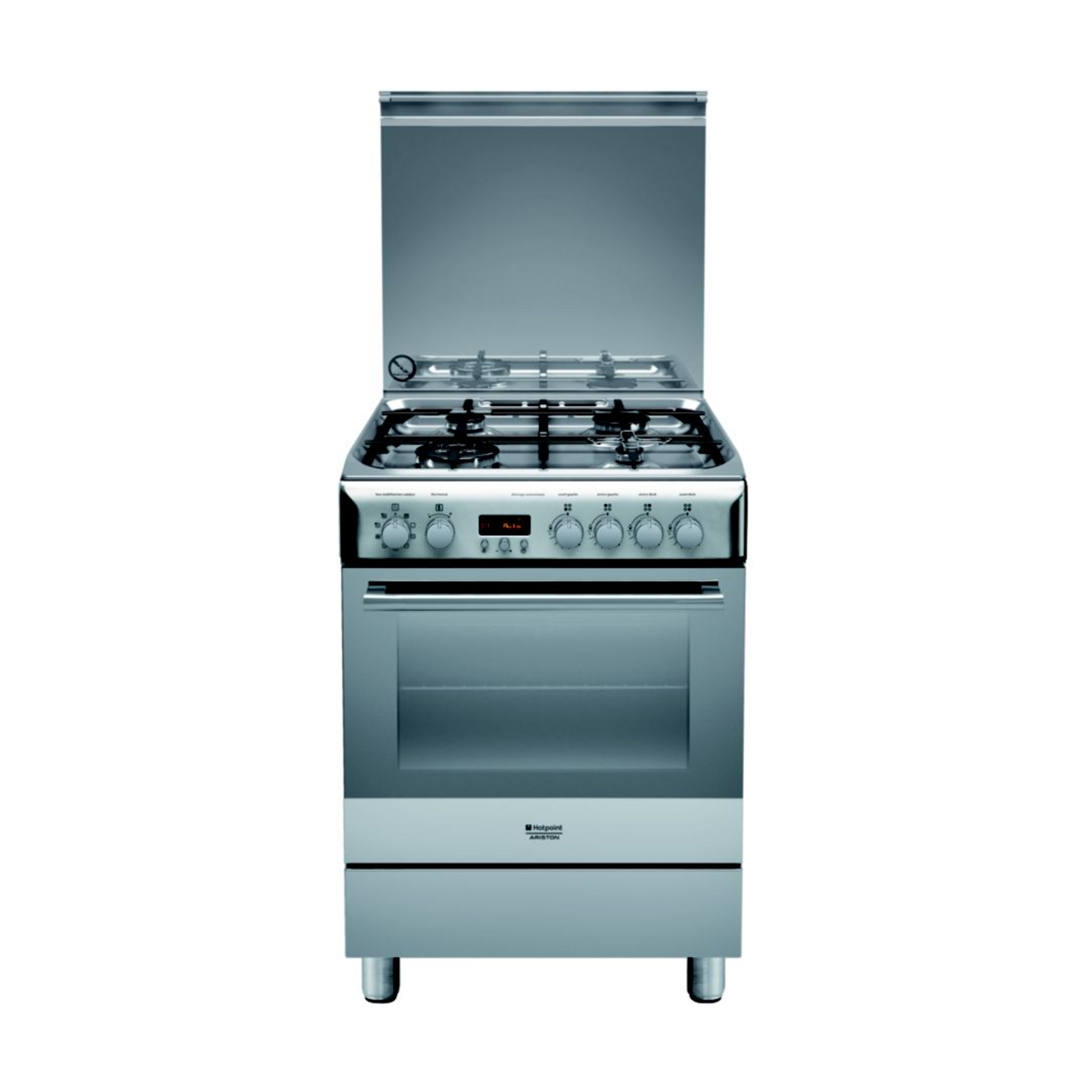 SELECLINE Cuisinière à gaz 600146818, 4 foyers, Four à gaz pas cher 