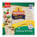 Mission wrap quinoa et chia 370g