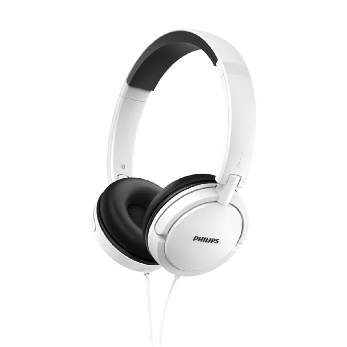 Casque audio filaire pliable avec câble de 1.20m Gris