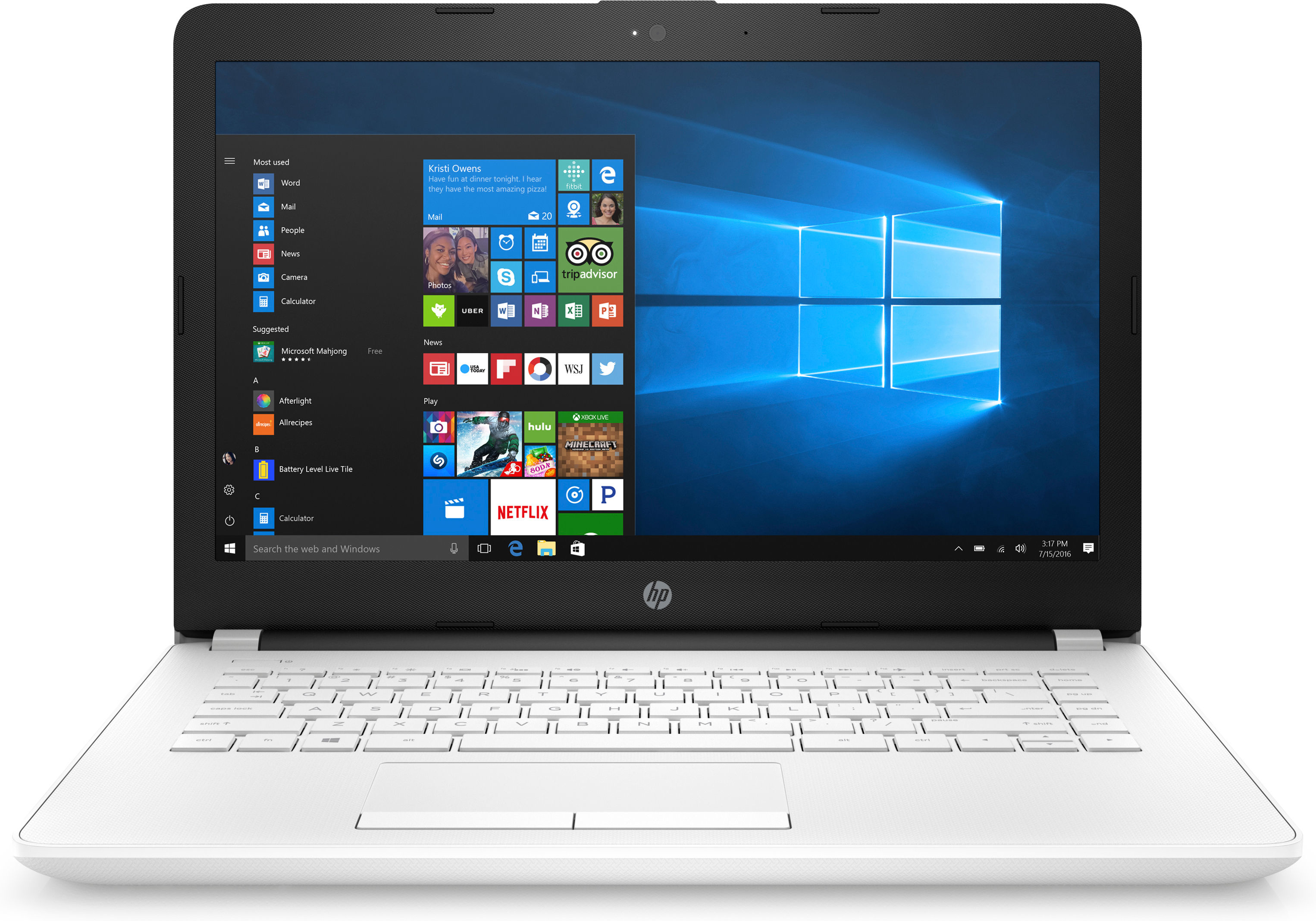 😍 ORDINATEUR PORTABLE pc hp intel 14 bs005nf laptop 14” windows 10 300go  4g ram EUR 83,00 - PicClick FR