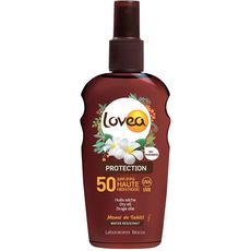 LOVEA Lovea spray huile sèche spf 50 au monoï de Tahiti 200ml