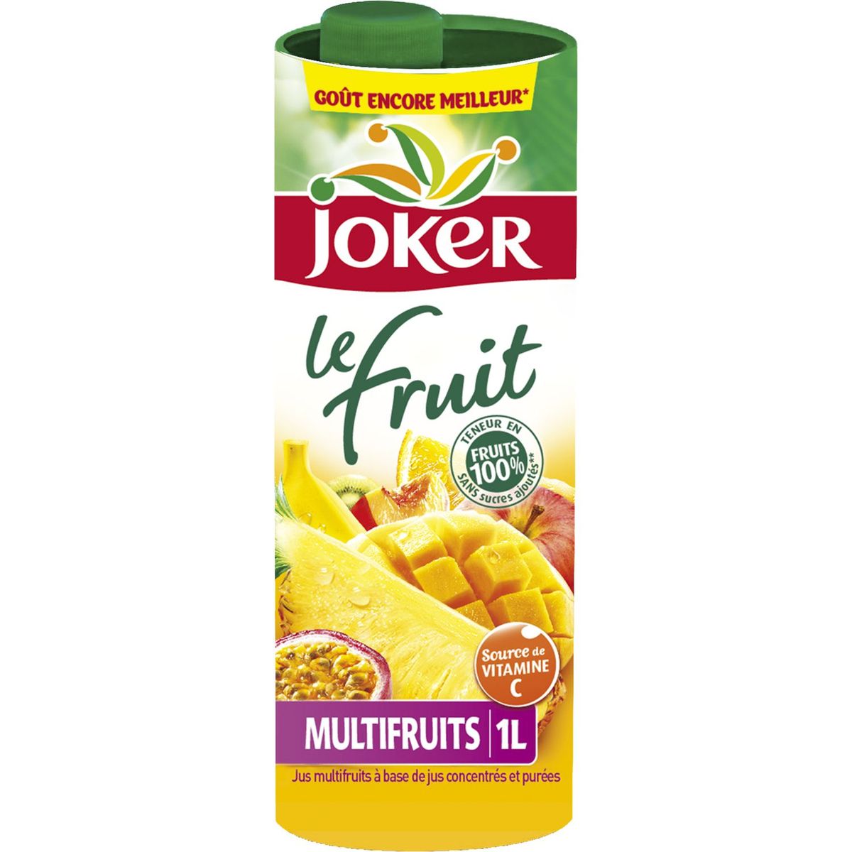 JOKER Joker le fruit multifruit 1l pas cher - Auchan.fr