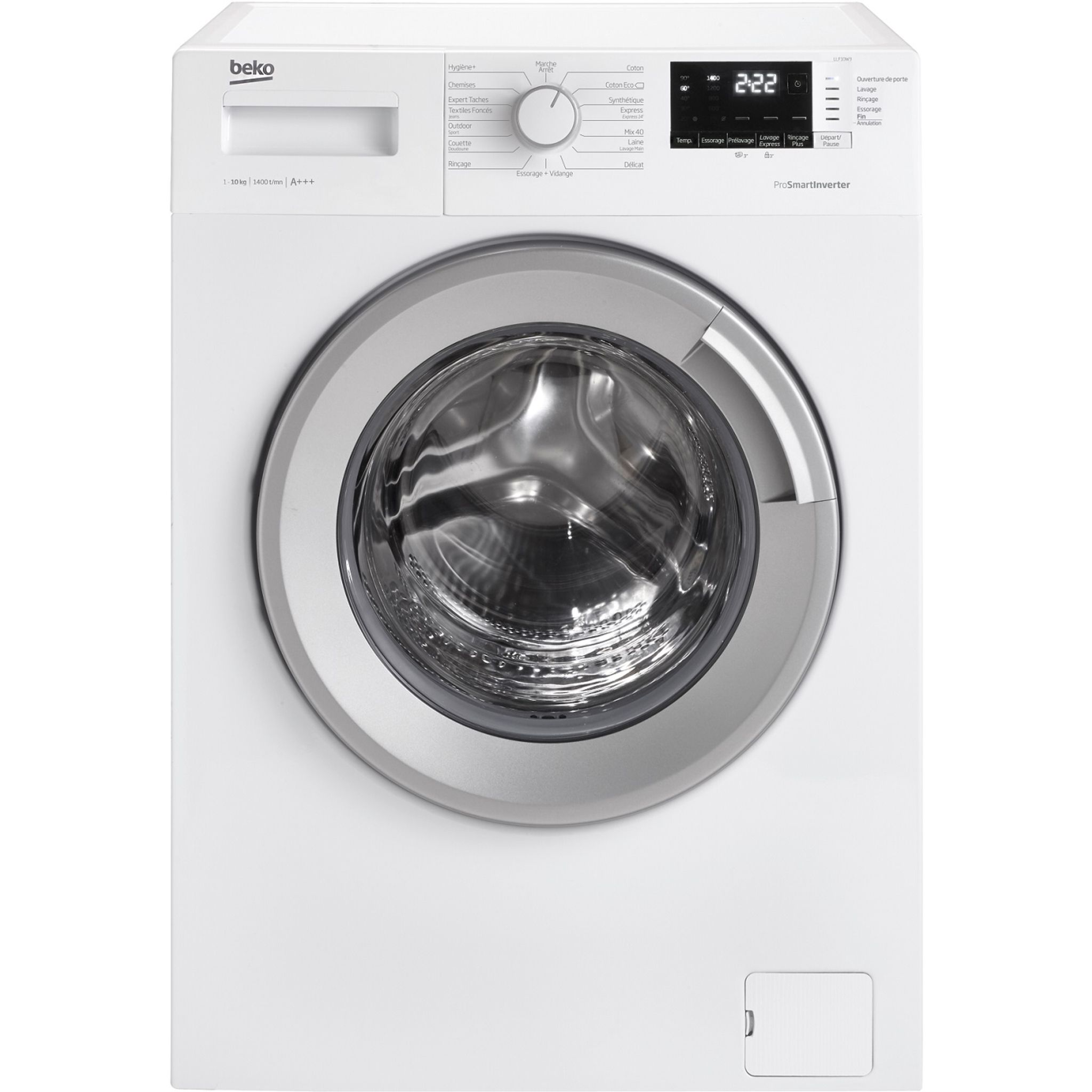 Lave-linge hublot 10 kg BEKO LLF10EDW1 - Electro Dépôt