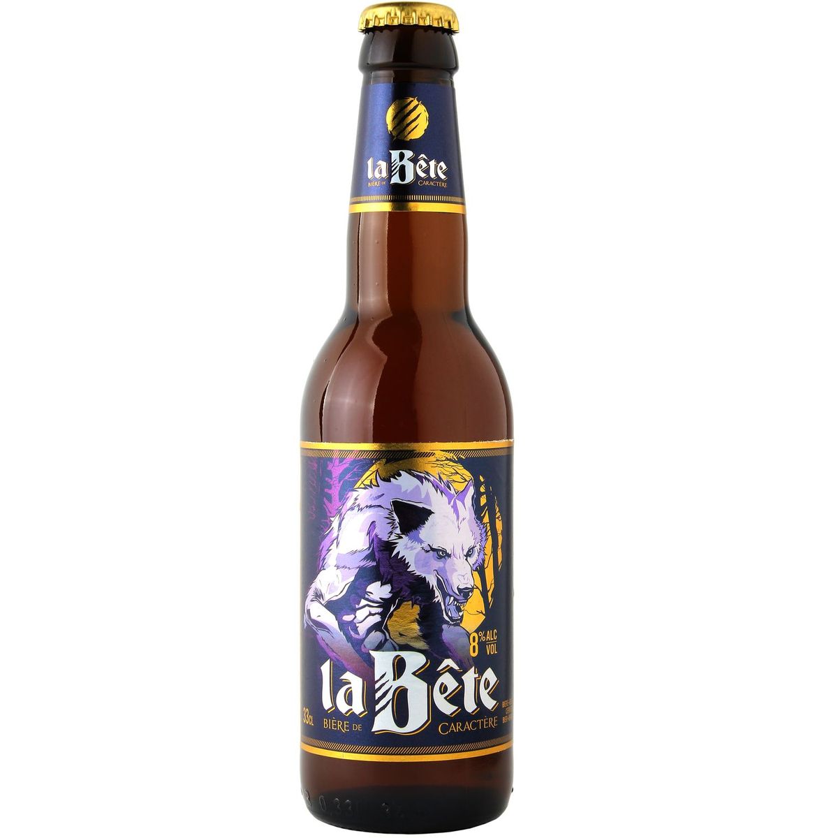 La Bête bière long neck 8° bouteille 33cl pas cher Auchan.fr