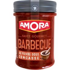 AMORA Amora sauce barbecue au poivre doux 224g