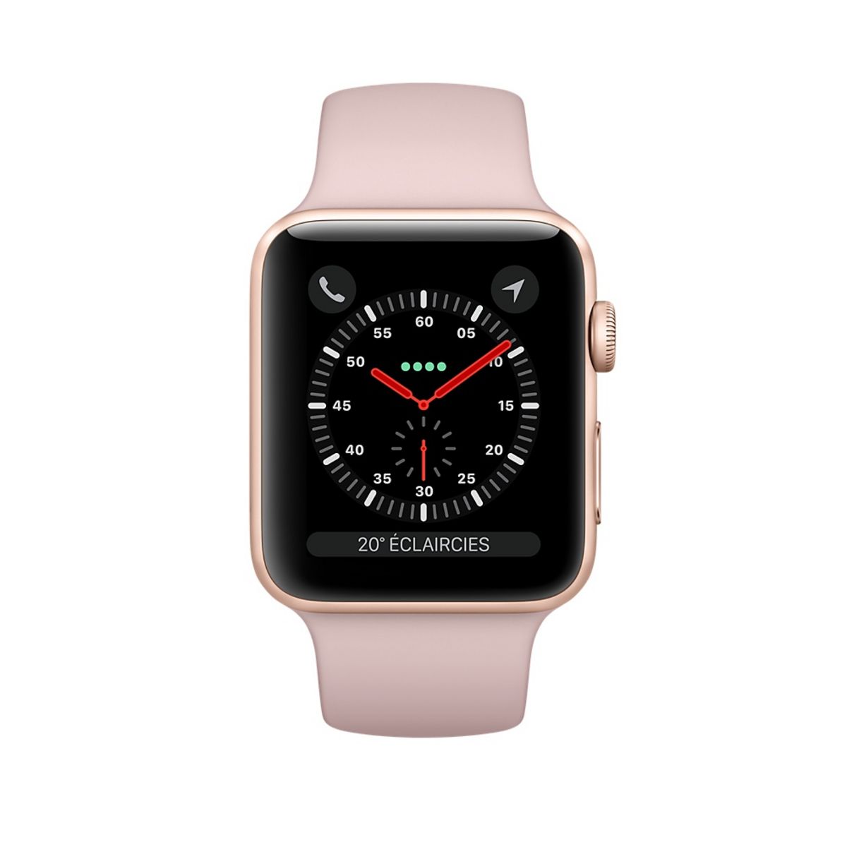 Montre connectée femme apple watch serie 3 hot sale