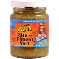 Chaleur Créole pâte de piment vert 100g