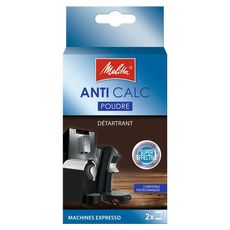 MELITTA Melitta anti-calcaire machine espresso dose 2x40g