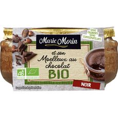 MARIE MORIN Dessert moelleux au chocolat noir bio 120g